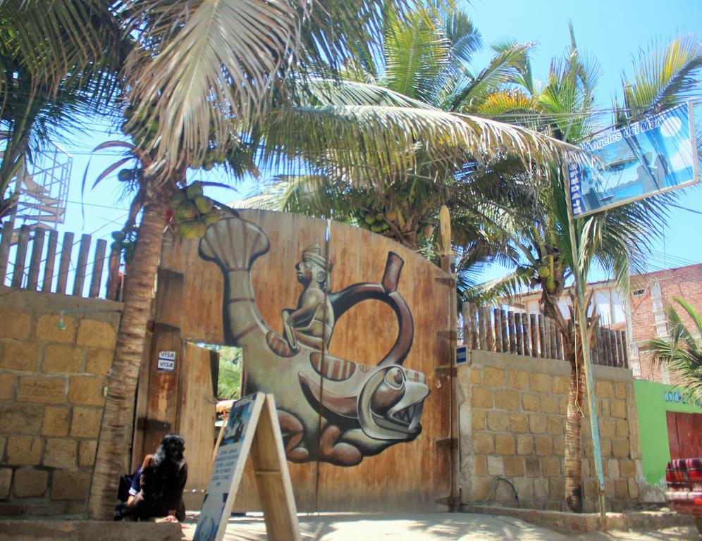 Angeles Del Mar Hotel Máncora Exterior foto